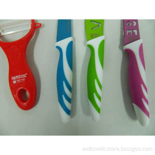 Good-quality 8pcs/set Color Non-stick Knife Set with Magnet Box